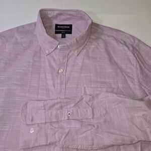 Bonobos Stretch Slim Fit Long Sleeve‎ Shirt Men's Large Purple